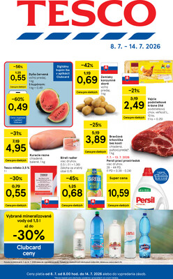 leták Tesco