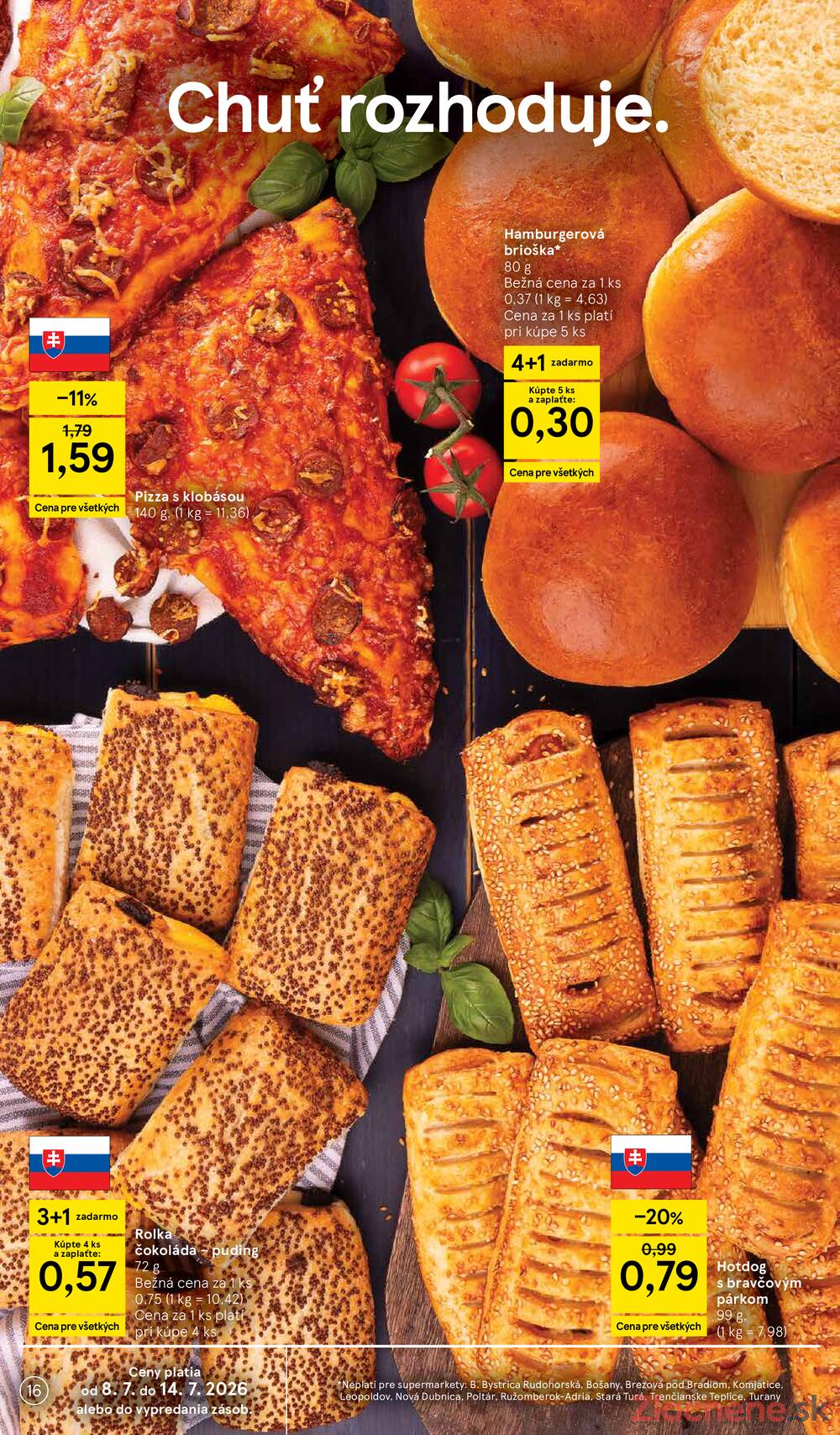 Tesco supermarkety od 8.7. do 14.7.2026