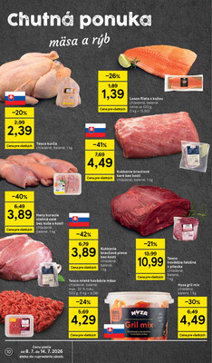 Tesco supermarkety od 8.7. do 14.7.2026