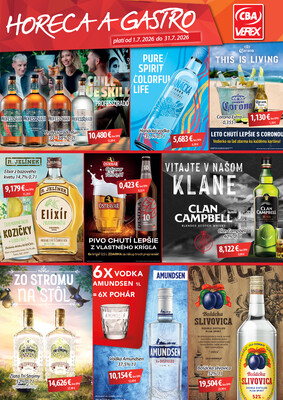 leták CBA VEREX