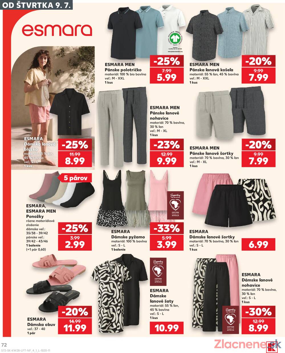 Leták Kaufland - Kaufland 9.7. - 15.7. - Kaufland Bytča - strana 72 Leták Kaufland - Kaufland 9.7. - 15.7. - Kaufland Bytča - strana 72