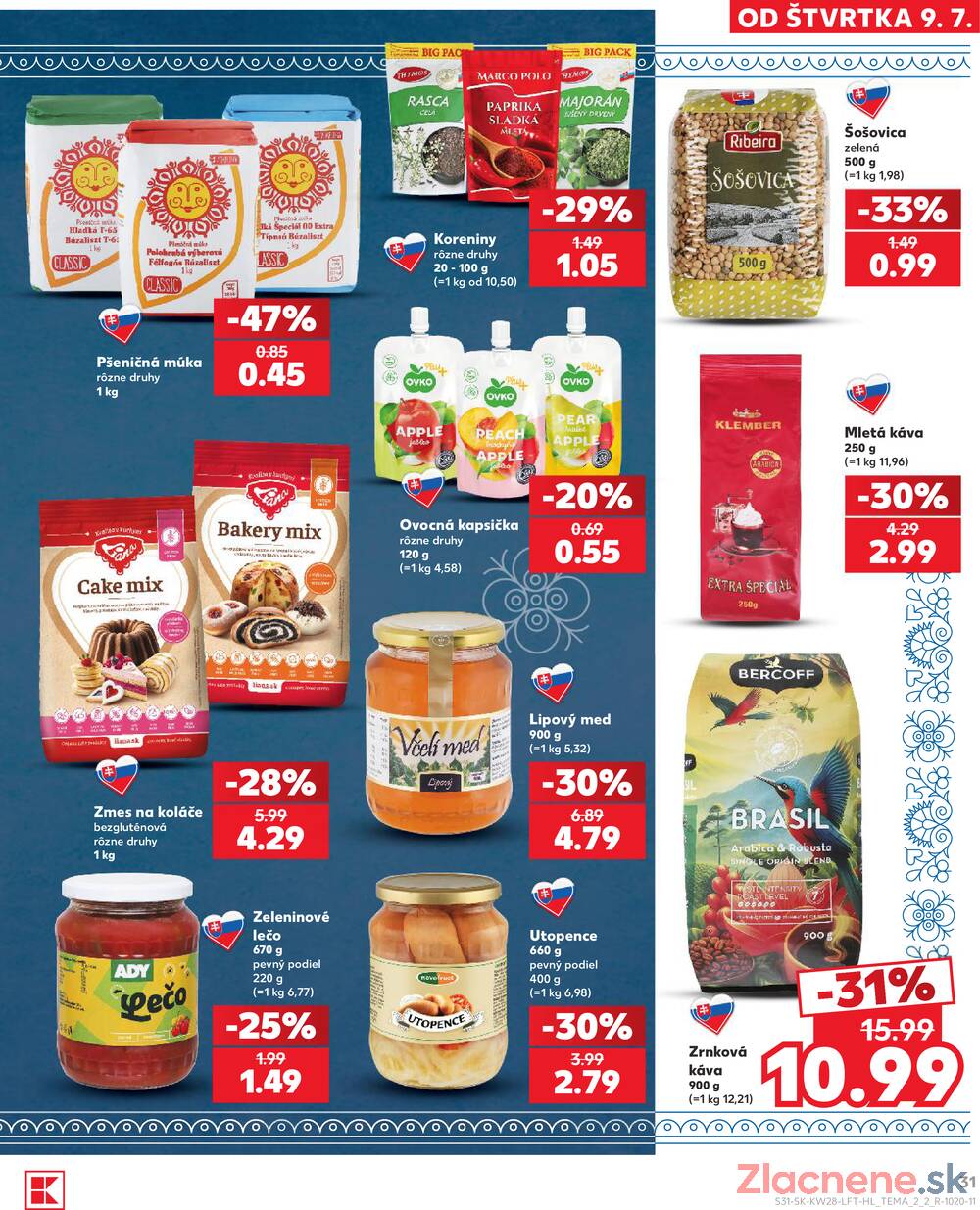 Kaufland 9.7. - 15.7. - Kaufland Spišská Nová Ves