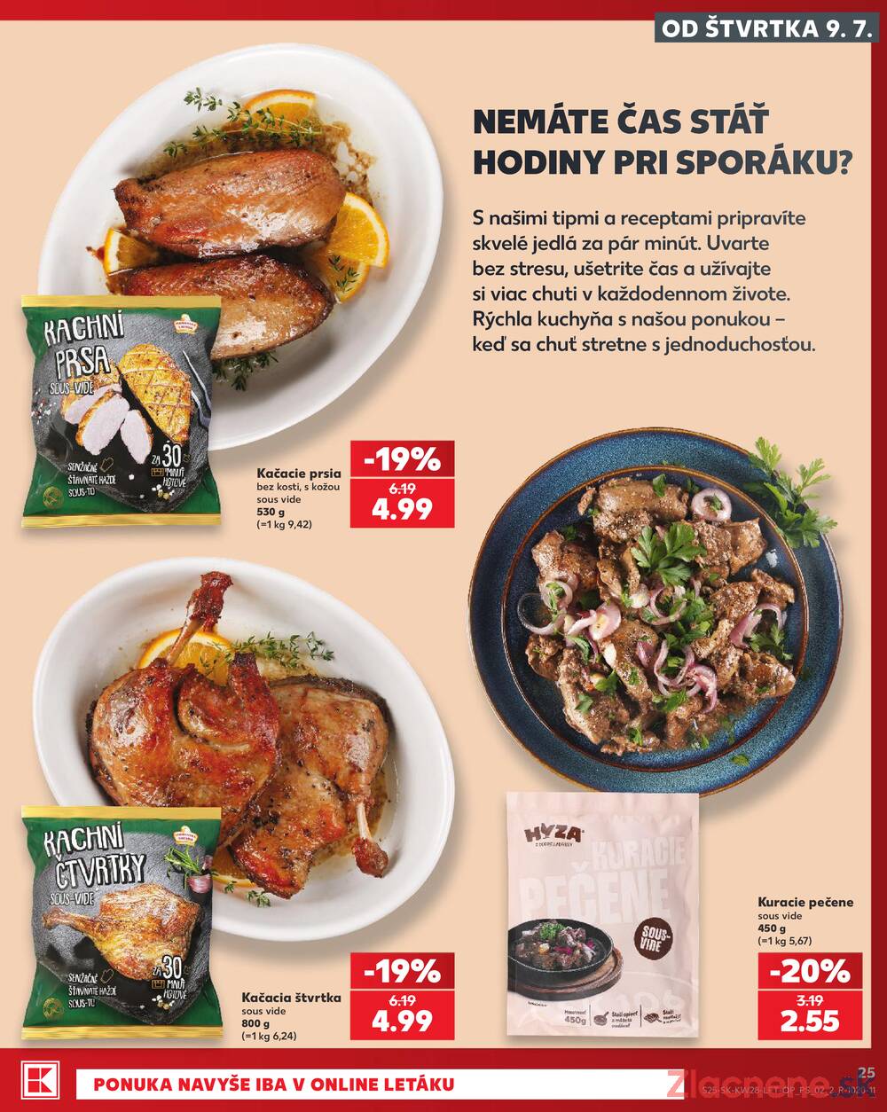 Kaufland 9.7. - 15.7. - Kaufland Rožňava
