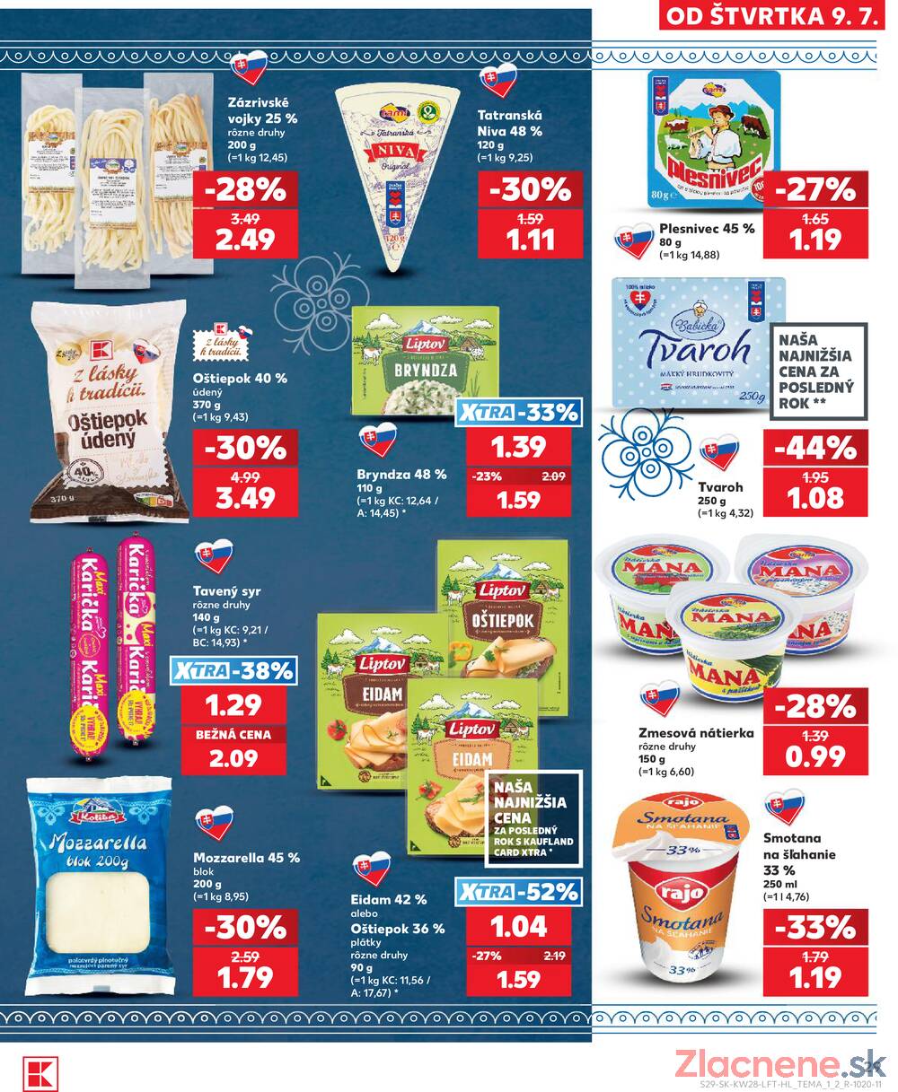 Kaufland 9.7. - 15.7. - Kaufland Svidník
