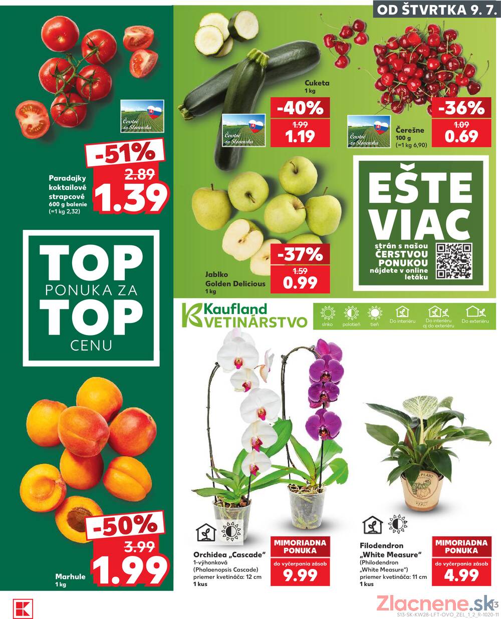Kaufland 9.7. - 15.7. - Kaufland Piešťany
