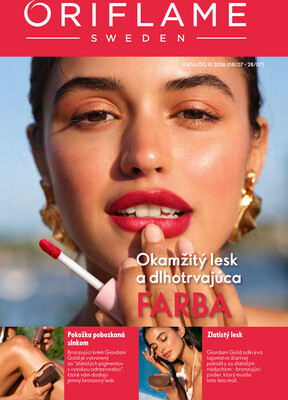 leták Oriflame
