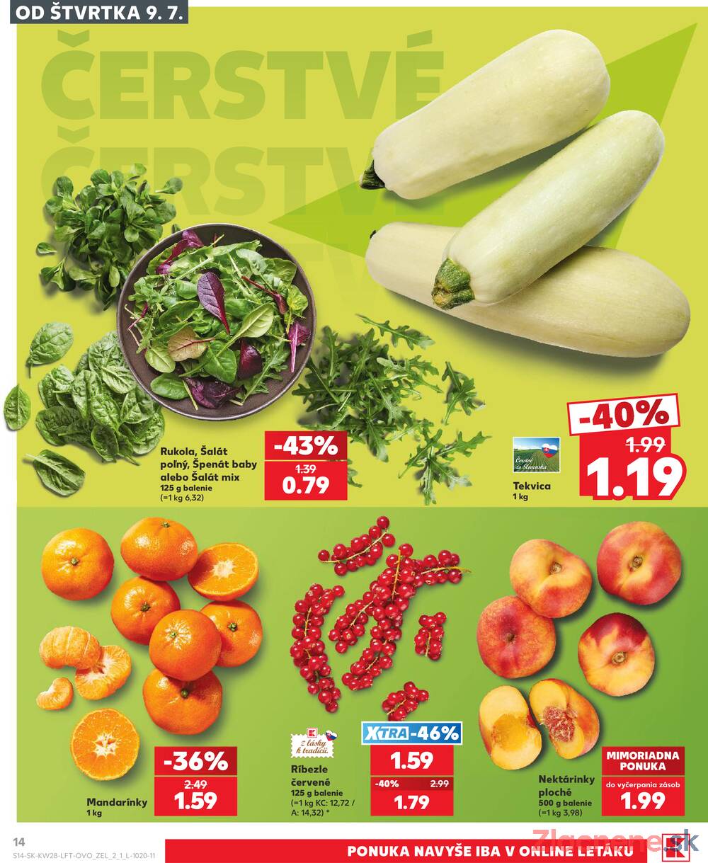 Kaufland 9.7. - 15.7. - Kaufland Bánovce nad Bebravou
