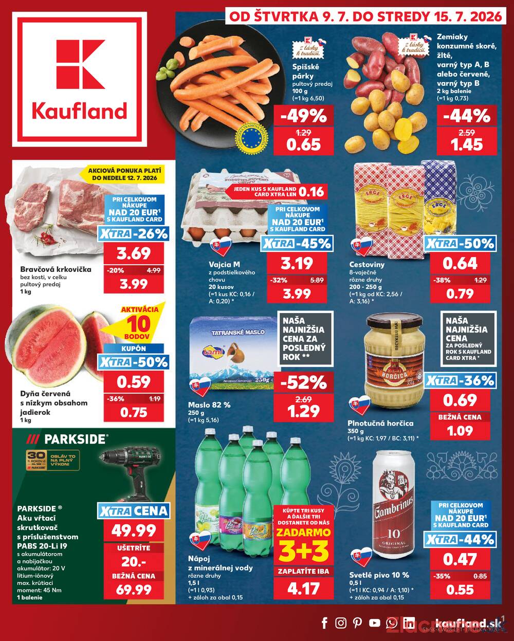 Kaufland 9.7. - 15.7. - Kaufland Prievidza (Necpaly)