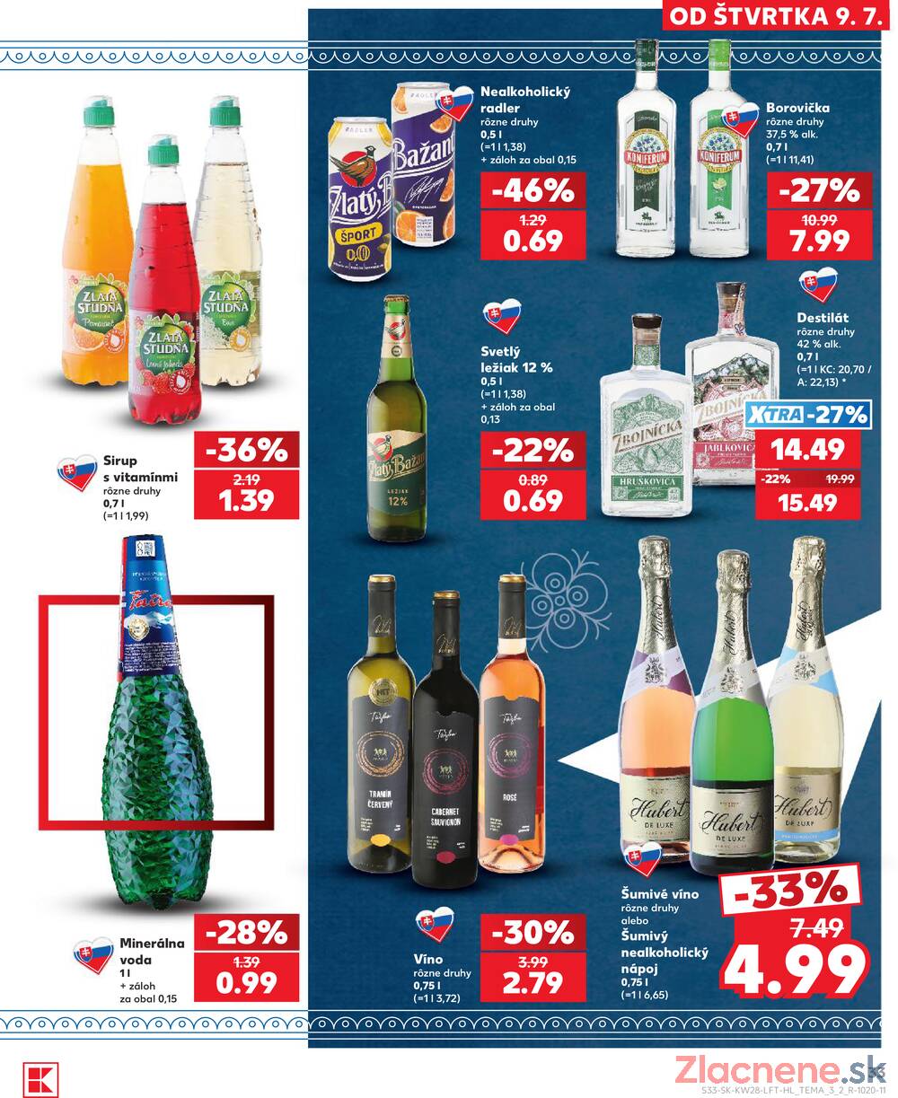 Kaufland 9.7. - 15.7. - Kaufland Bratislava - Bory