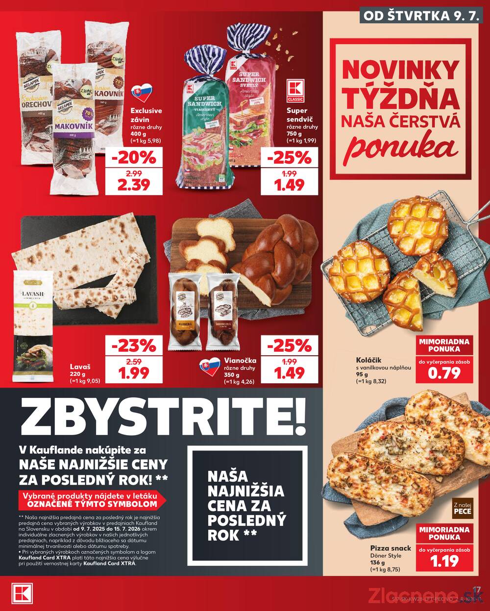 Kaufland 9.7. - 15.7. - Kaufland Bratislava Danubia – Panónska cesta