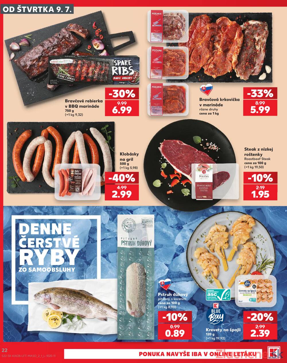 Kaufland 9.7. - 15.7. - Kaufland Trnava