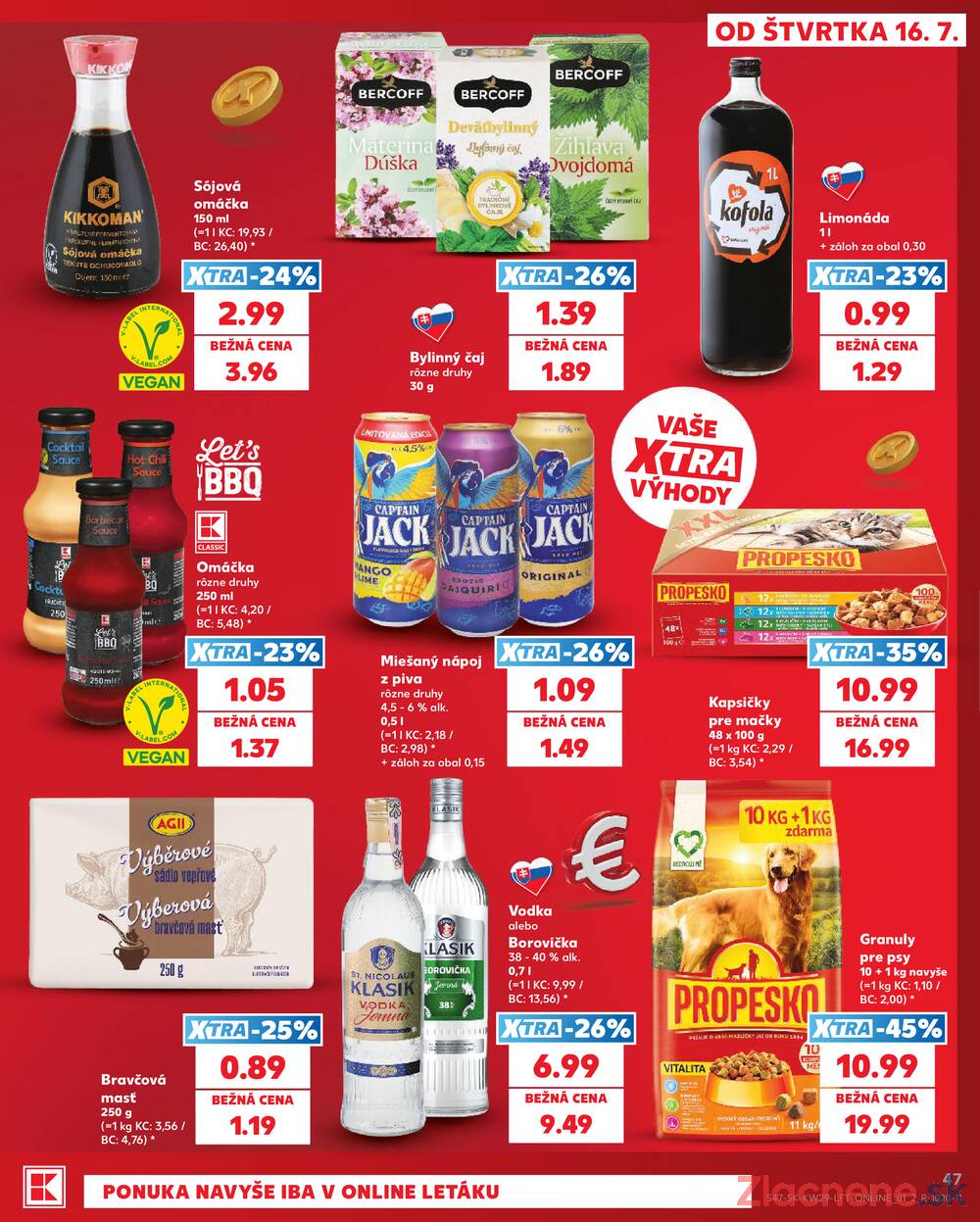 Kaufland 16.7. - 22.7. - Kaufland Rožňava