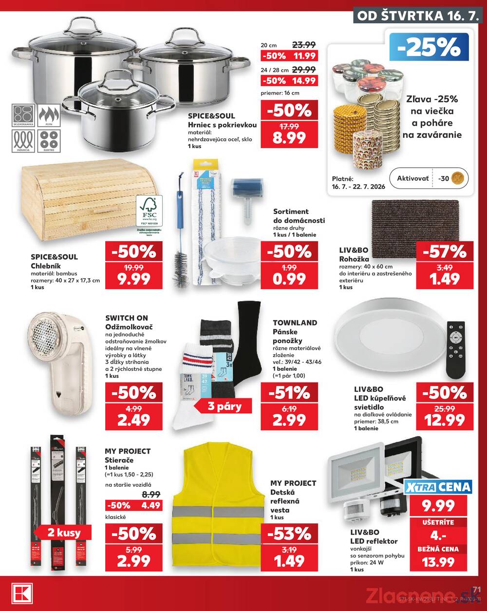 Kaufland 16.7. - 22.7. - Kaufland Rožňava