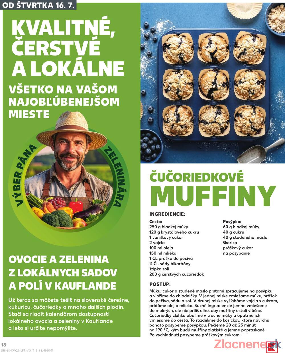 Leták Kaufland - Kaufland 16.7. - 22.7. - Kaufland Bratislava - Avion (Ivanská cesta) - strana 18