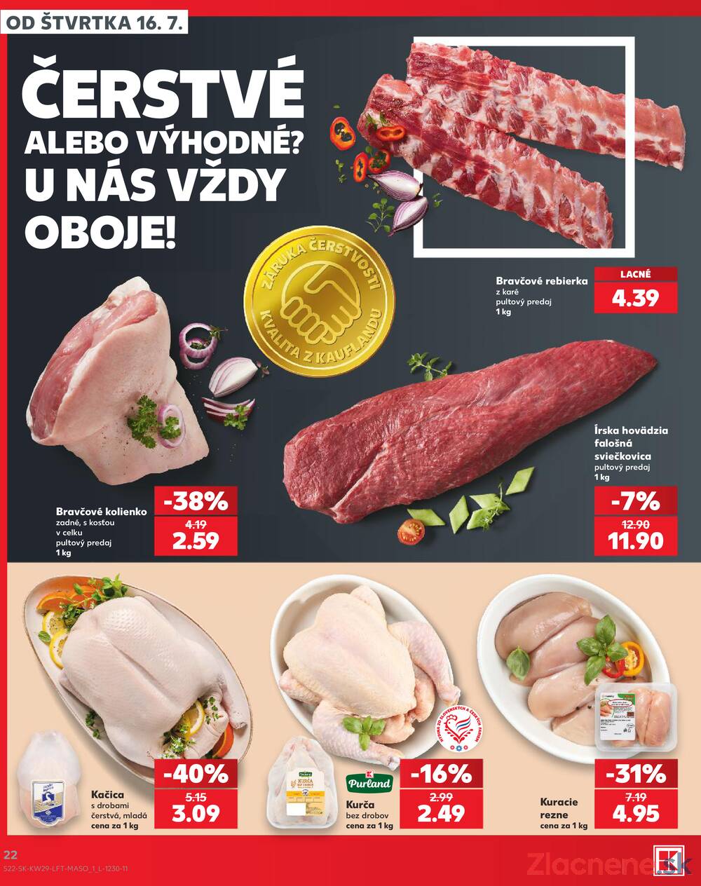 Kaufland 16.7. - 22.7. - Kaufland Liptovský Mikuláš