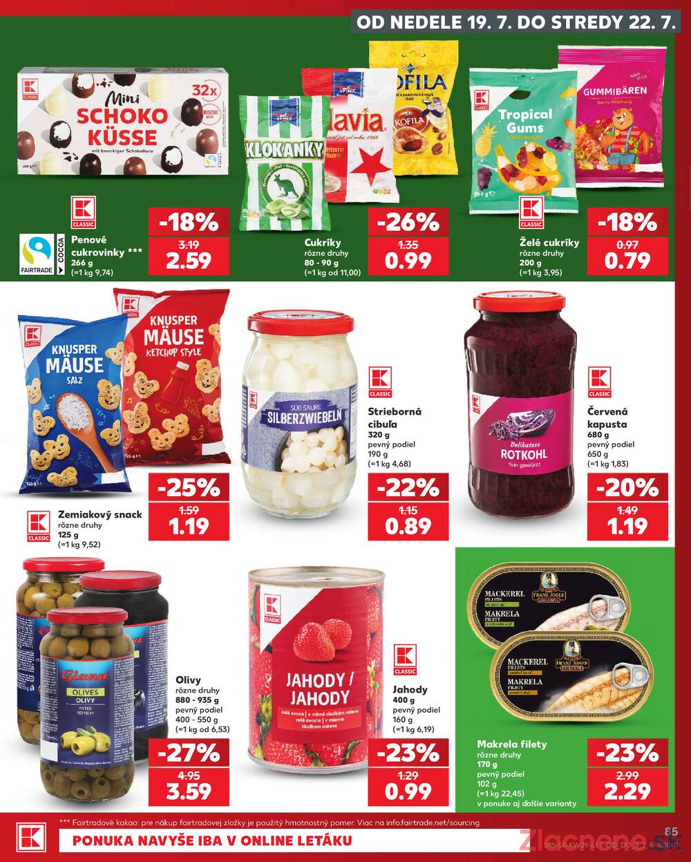 Kaufland 16.7. - 22.7. - Kaufland Liptovský Mikuláš