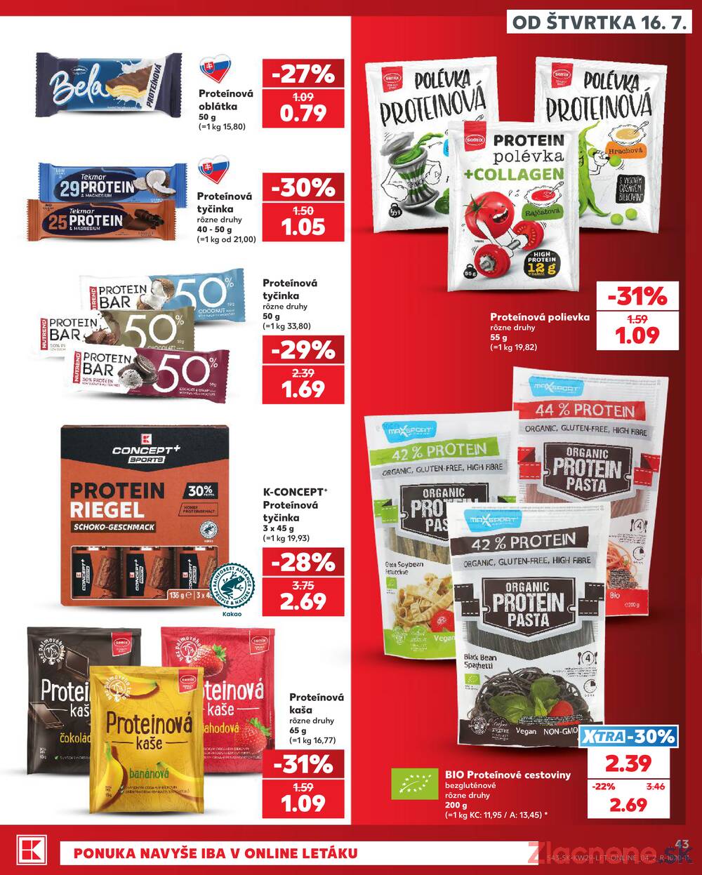 Kaufland 16.7. - 22.7. - Kaufland Košice - Nad Jazerom