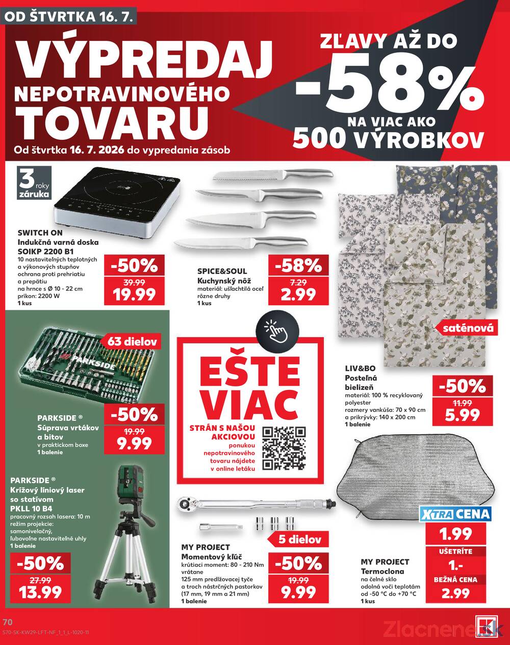 Kaufland 16.7. - 22.7. - Kaufland Košice - Nad Jazerom