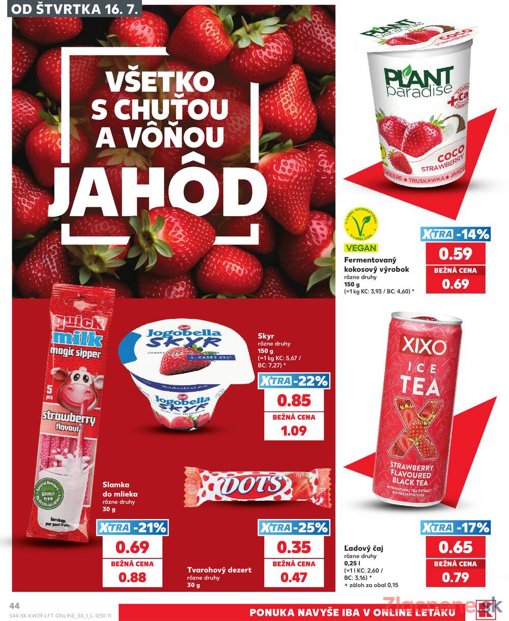Kaufland 16.7. - 22.7. - Kaufland Šamorín-Mliečno - Krajinská cesta