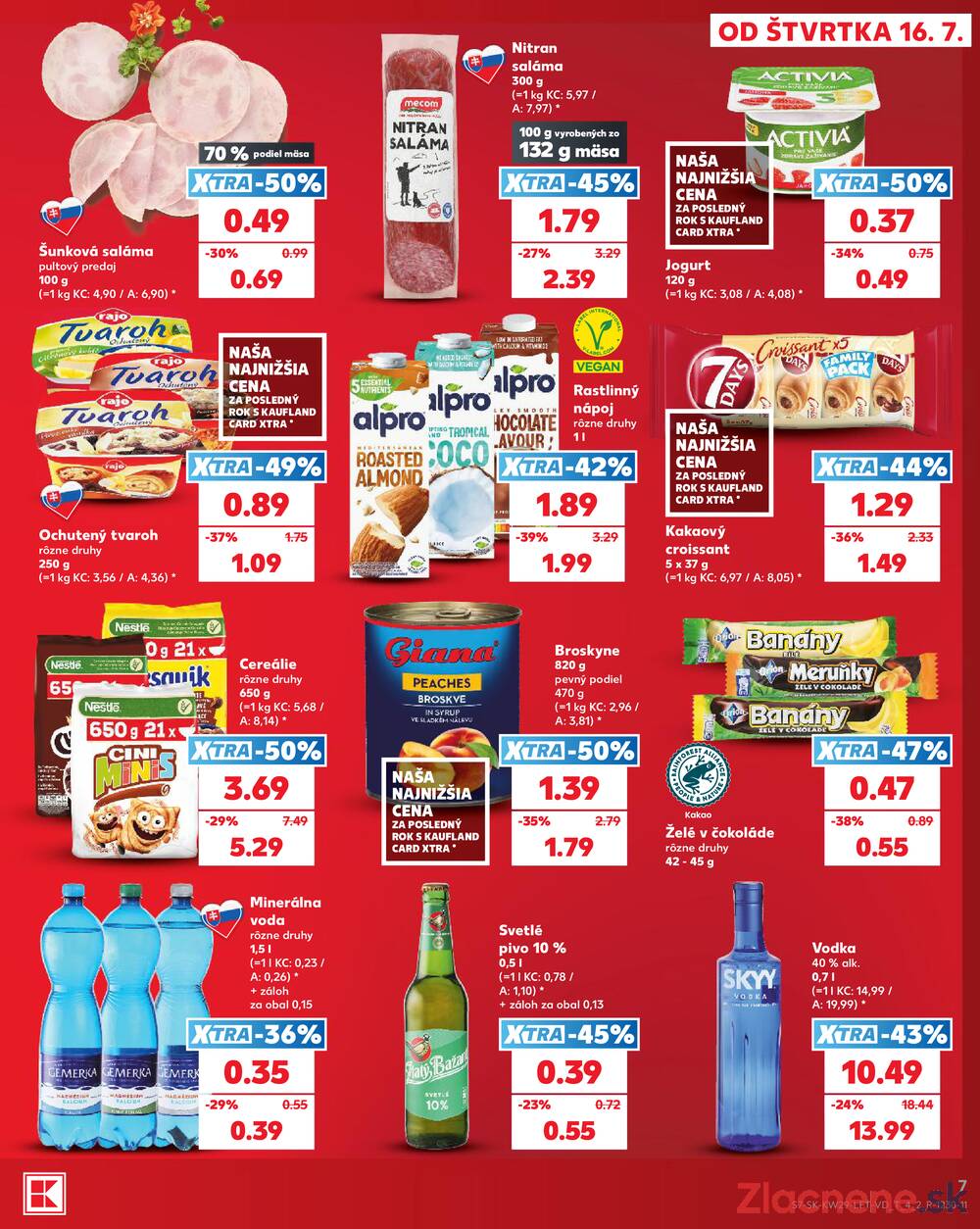 Leták Kaufland - Kaufland 16.7. - 22.7. - Kaufland (Kasárenská, Šamorín) - strana 7 Leták Kaufland - Kaufland 16.7. - 22.7. - Kaufland (Kasárenská, Šamorín) - strana 7