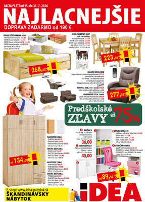 IDEA nábytok : 1 leták