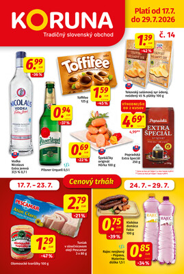 KORUNA : 1 leták