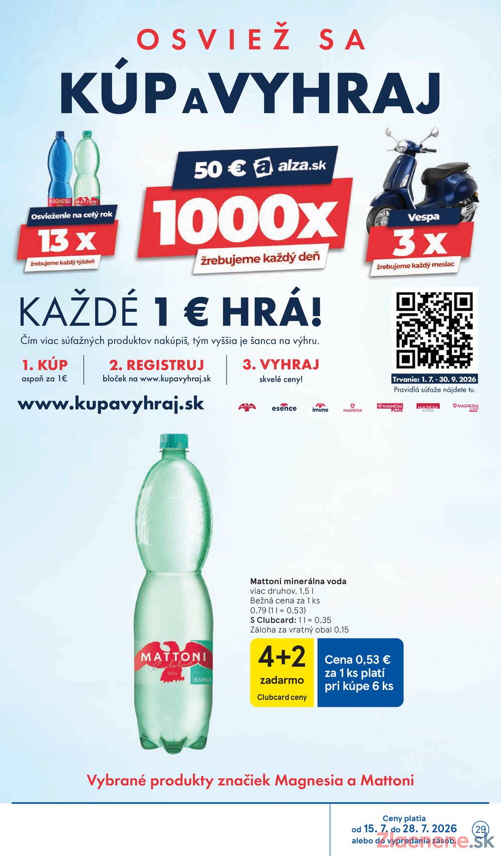 Leták Tesco - Tesco supermarkety od 22.7. do 28.7.2026 - strana 29 Leták Tesco - Tesco supermarkety od 22.7. do 28.7.2026 - strana 29