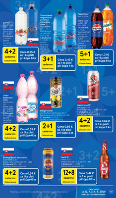 Tesco supermarkety od 22.7. do 28.7.2026