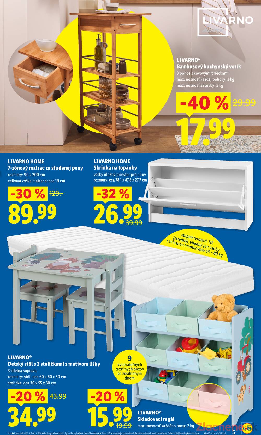 Leták Lidl - Lidl Online Magazín do 2.8. - strana 5