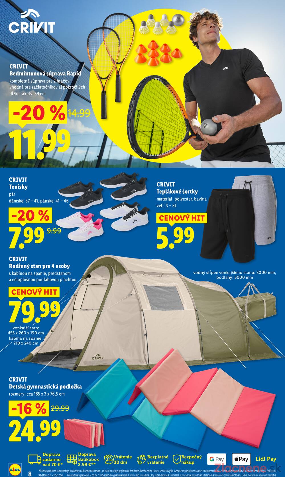 Leták Lidl - Lidl Online Magazín do 2.8. - strana 8