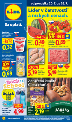 leták Lidl