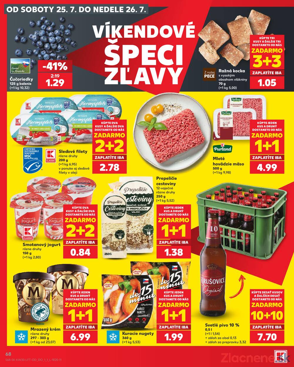 Leták Kaufland - Kaufland 23.7. - 29.7. - Kaufland Detva - strana 68
