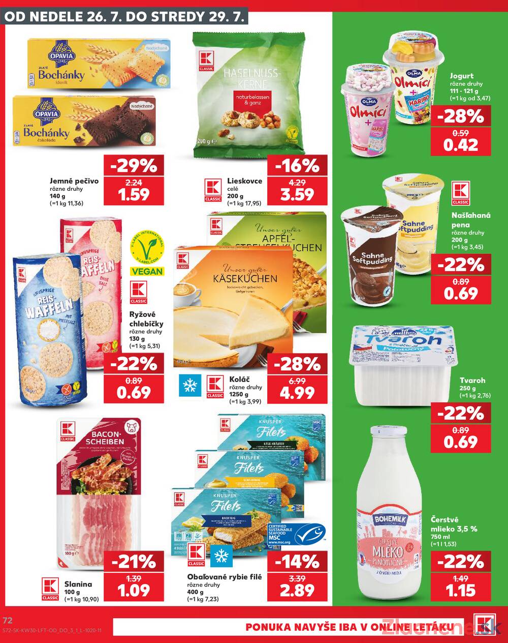 Leták Kaufland - Kaufland 23.7. - 29.7. - Kaufland Detva - strana 72