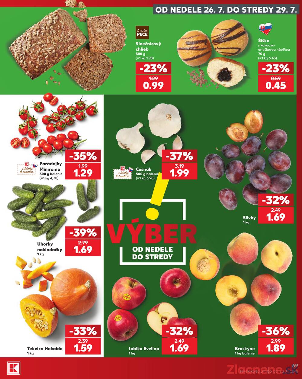 Leták Kaufland - Kaufland 23.7. - 29.7. - Kaufland Humenné - strana 69