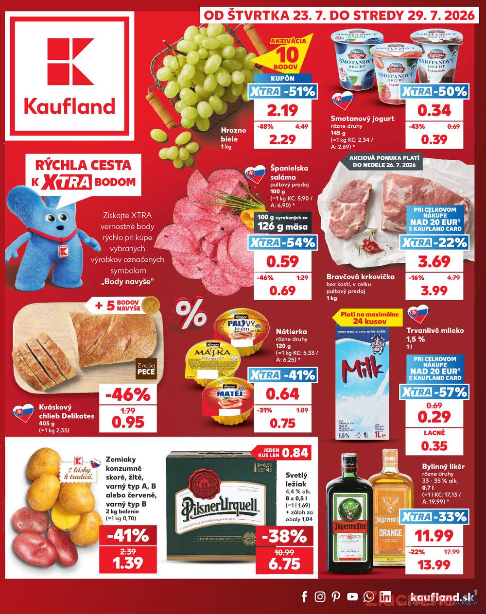 Leták Kaufland - Kaufland 23.7. - 29.7. - Kaufland Rimavská Sobota - strana 1 Leták Kaufland - Kaufland 23.7. - 29.7. - Kaufland Rimavská Sobota - strana 1