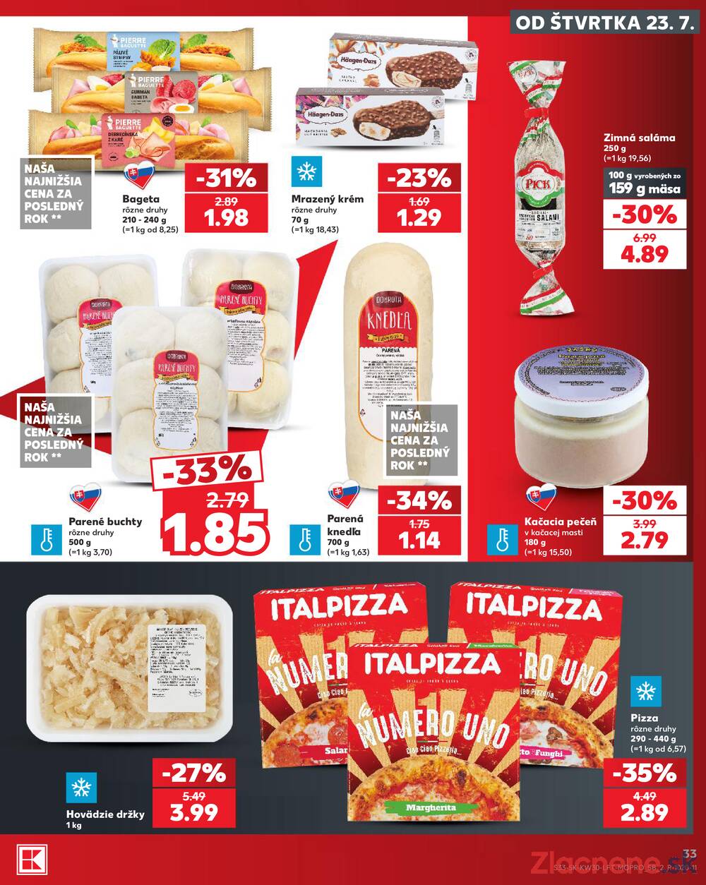 Kaufland 23.7. - 29.7. - Kaufland Púchov