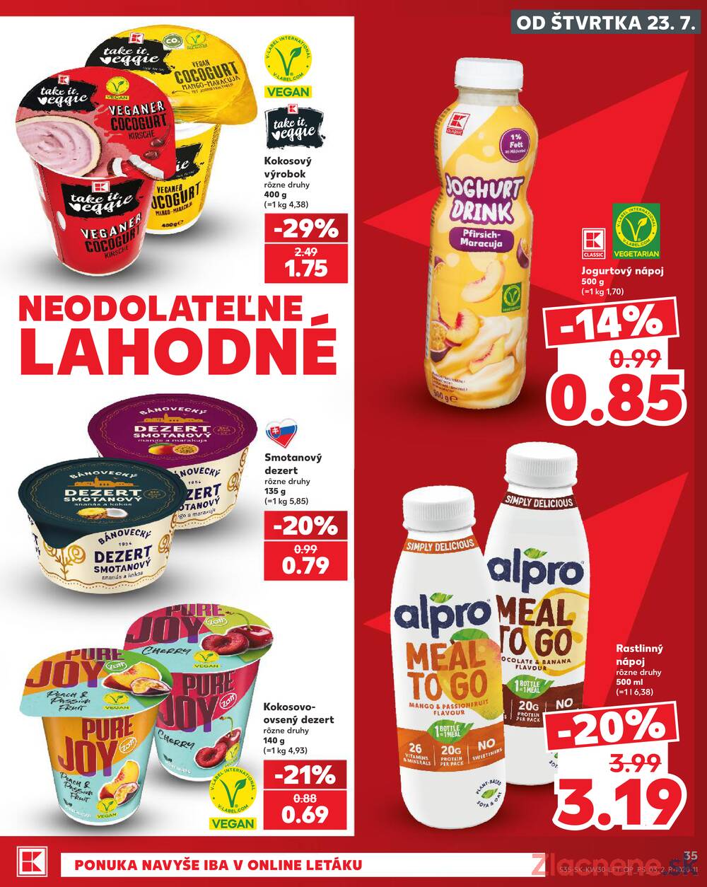 Kaufland 23.7. - 29.7. - Kaufland Púchov