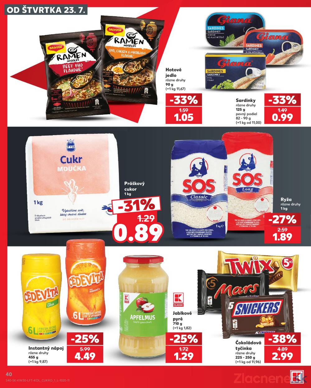 Kaufland 23.7. - 29.7. - Kaufland Púchov
