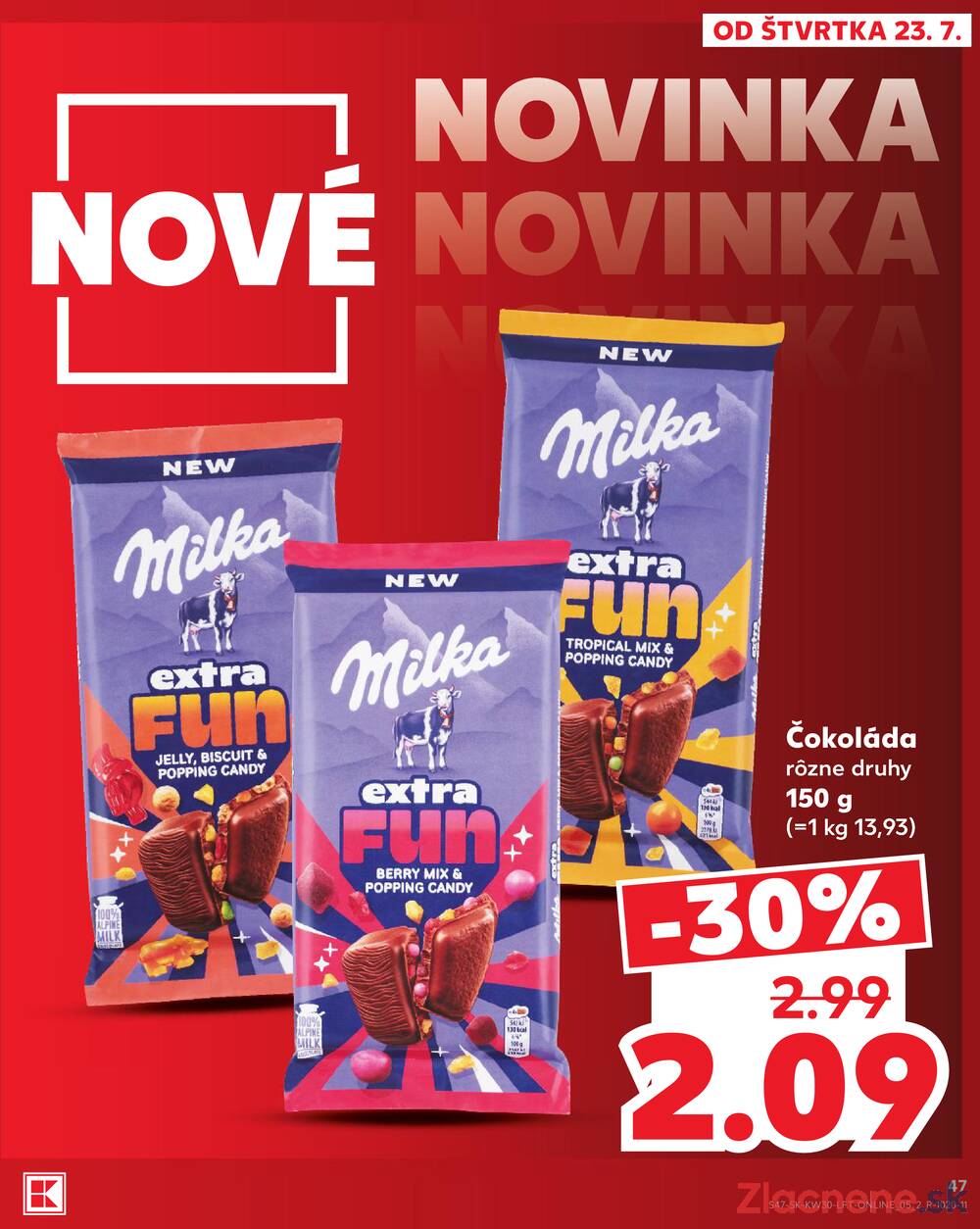 Leták Kaufland - Kaufland 23.7. - 29.7. - Kaufland Stará Ľubovňa - strana 47