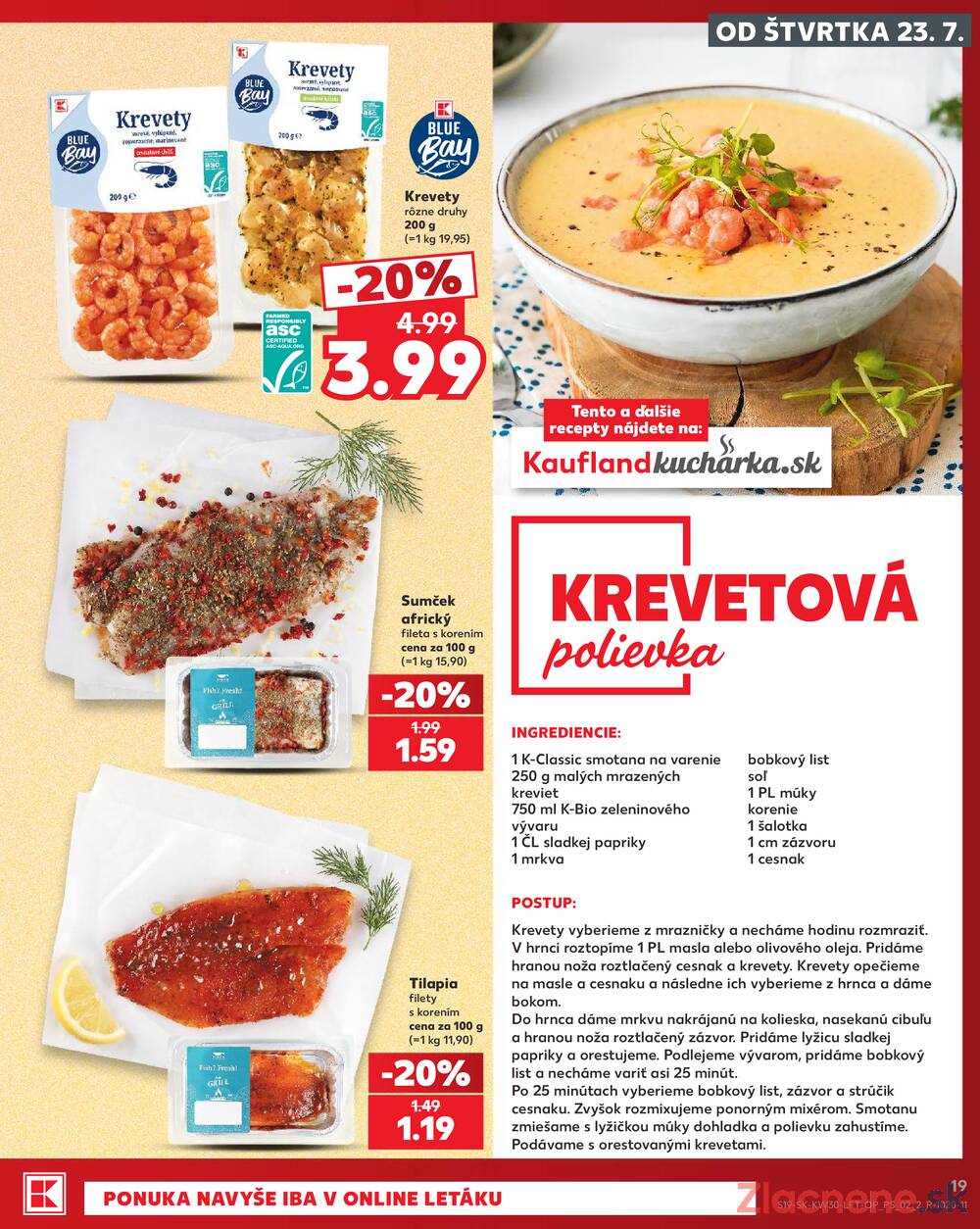 Leták Kaufland - Kaufland 23.7. - 29.7. - Kaufland Trebišov - strana 19