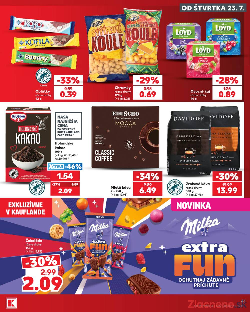 Kaufland 23.7. - 29.7. - Kaufland Dolný Kubín