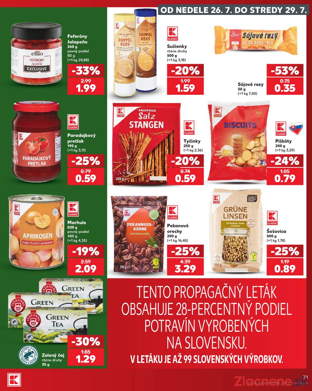 Kaufland 23.7. - 29.7. - Kaufland Rožňava