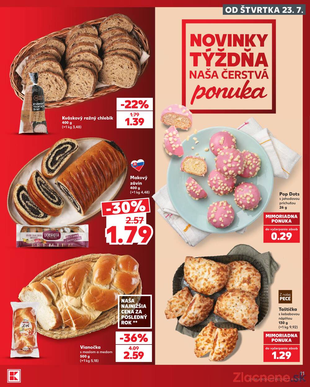 Kaufland 23.7. - 29.7. - Kaufland Piešťany