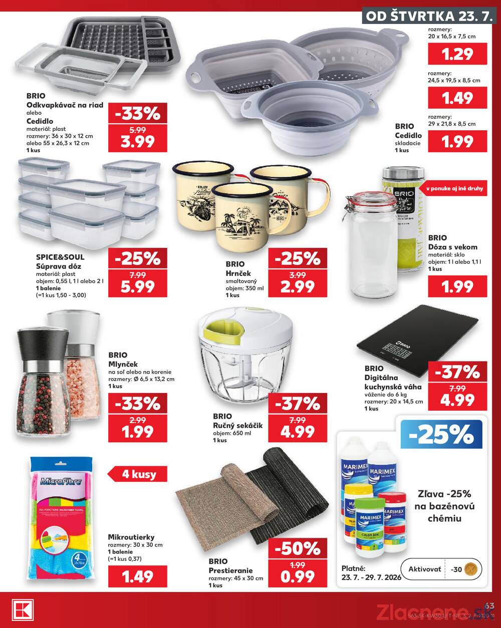 Kaufland 23.7. - 29.7. - Kaufland Piešťany