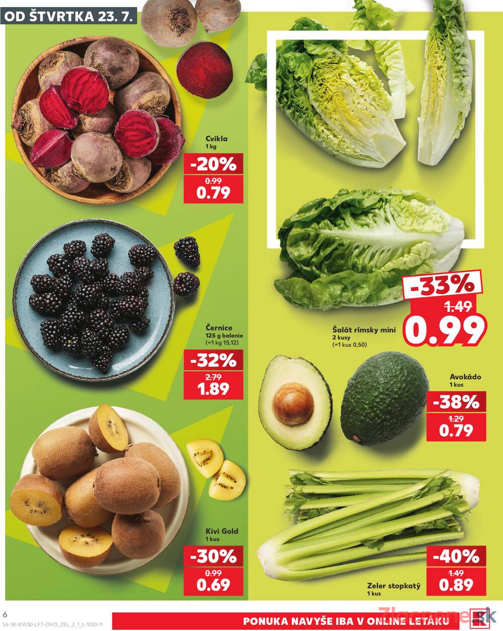 Kaufland 23.7. - 29.7. - Kaufland Bánovce nad Bebravou