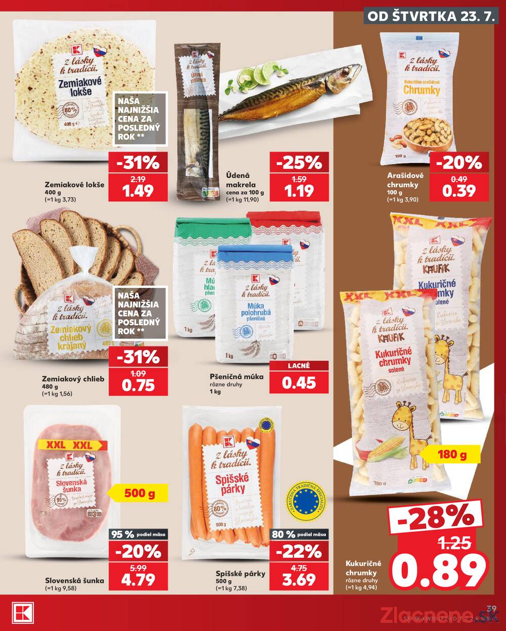 Kaufland 23.7. - 29.7. - Kaufland Trnava - Juh - Bratislavská