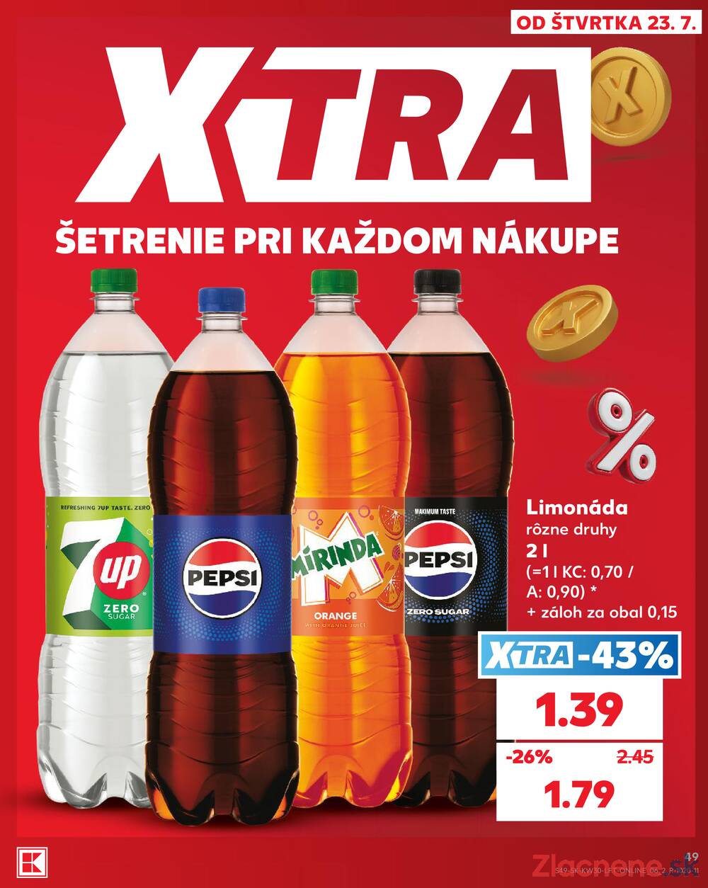 Kaufland 23.7. - 29.7. - Kaufland Trnava - Juh - Bratislavská