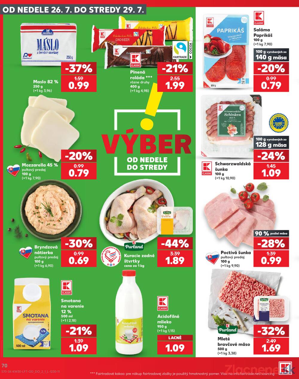 Leták Kaufland - Kaufland 23.7. - 29.7. - Kaufland Zvolen - strana 70