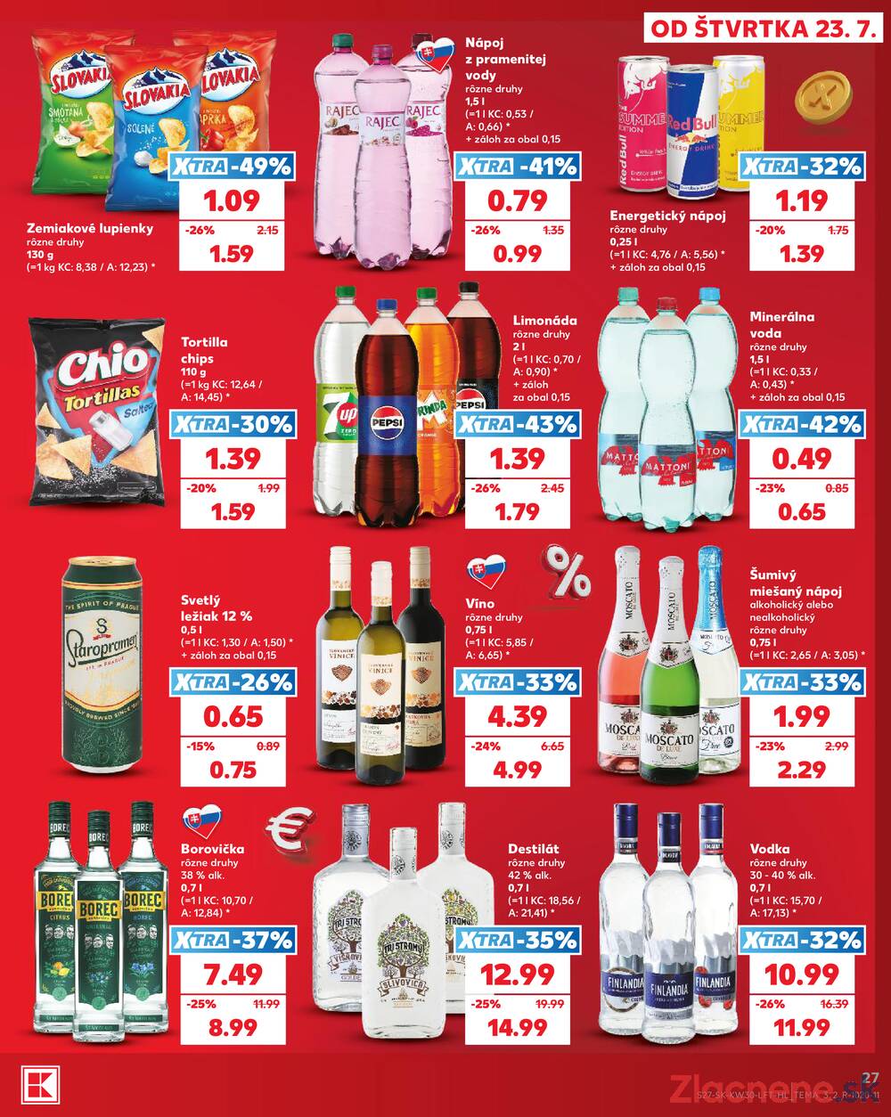 Kaufland 23.7. - 29.7. - Kaufland Poprad - Moyzesova