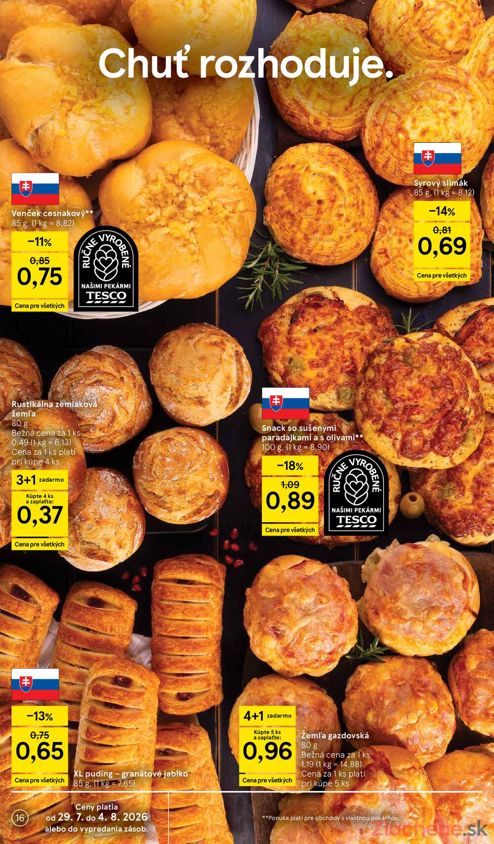 Tesco hypermarkety 29.7. - 4.8.